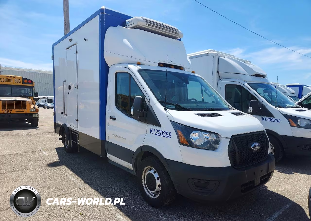 2022 Ford Transit T-350 Refrigerated Box Truck VIN:1FDBW5Z88NKA01434 - 4