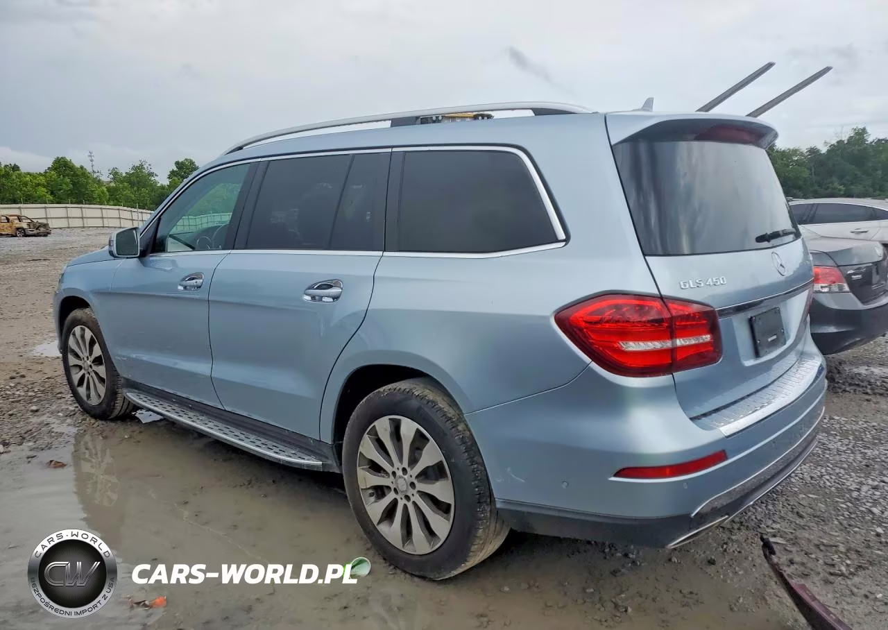 2017 Mercedes-Benz Gls 450 4Matic VIN:4JGDF6EE9HA799477 - 2