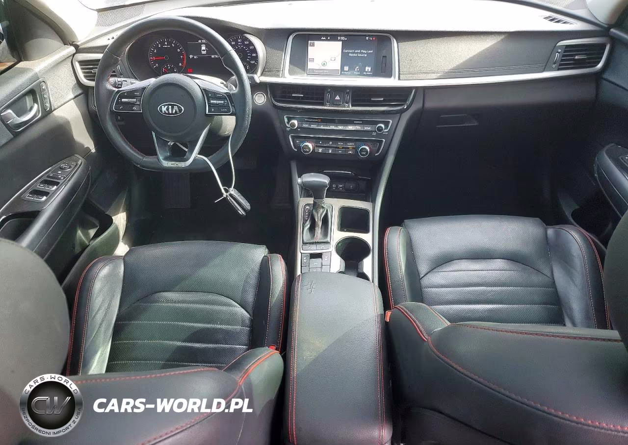 2020 Kia Optima Sx VIN:5XXGW4L20LG408177 - 8