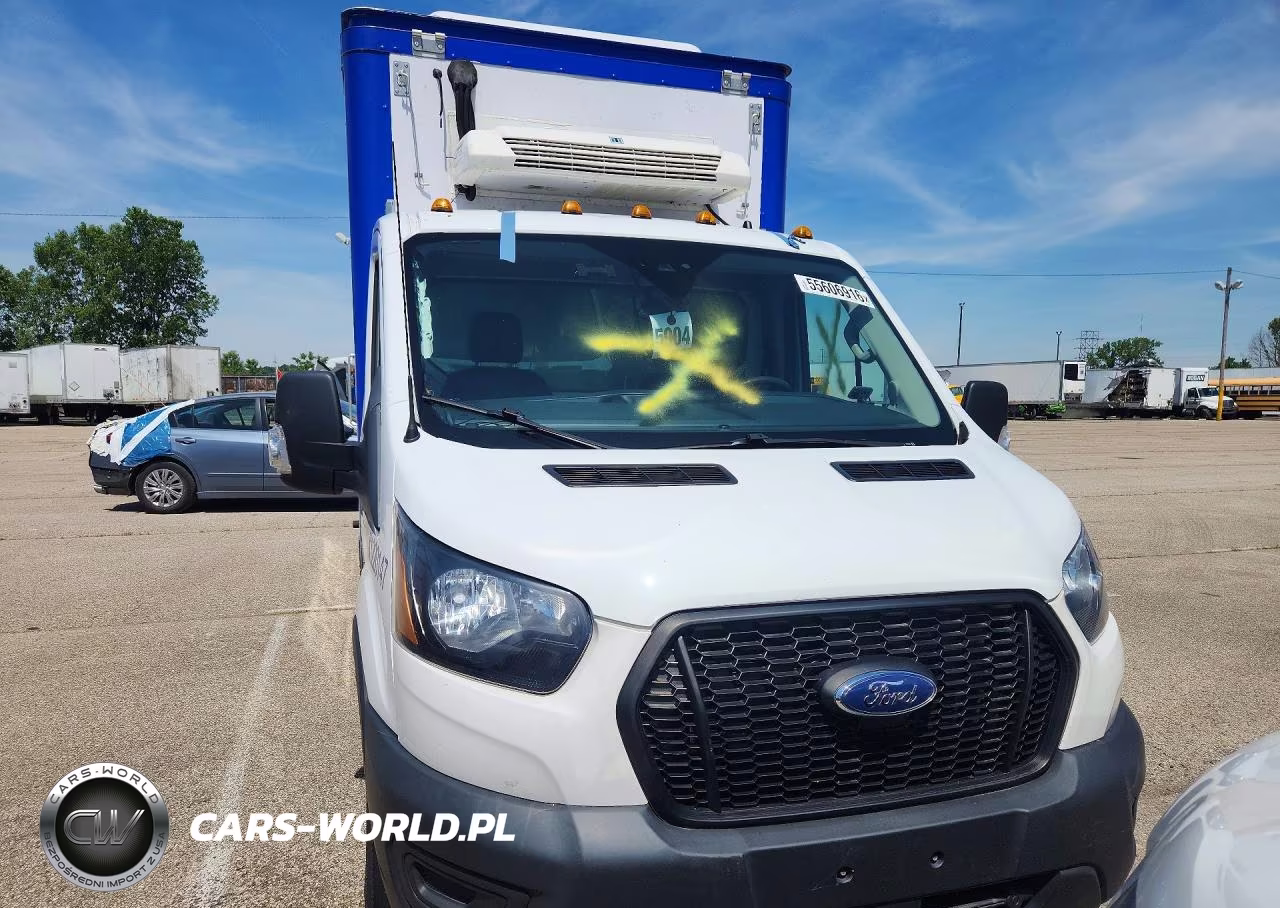 2021 Ford Transit Refrigerated Box Truck VIN:1FDBW5Z86MKA80021 - 5