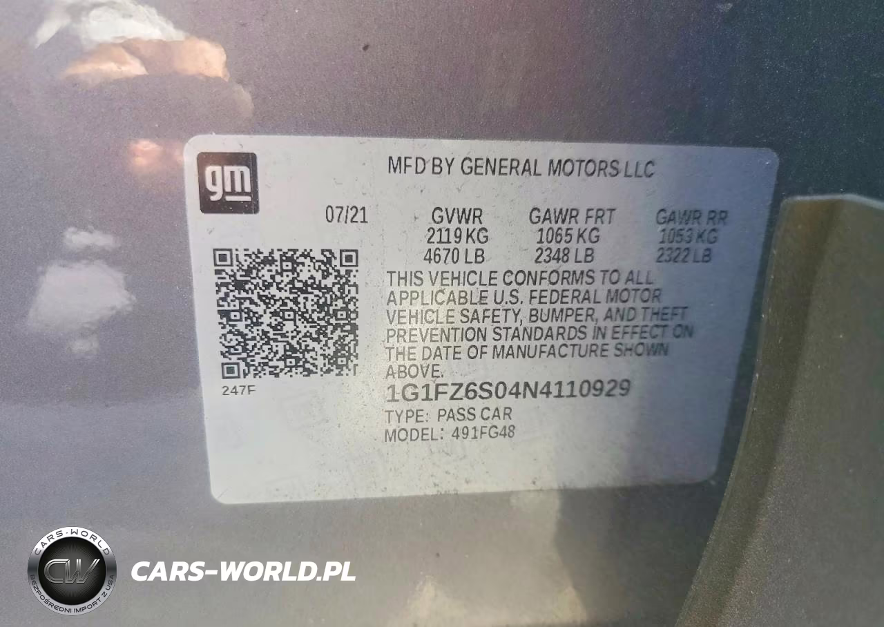 2022 Chevrolet Bolt Euv Premier VIN:1G1FZ6S04N4110929 - 12