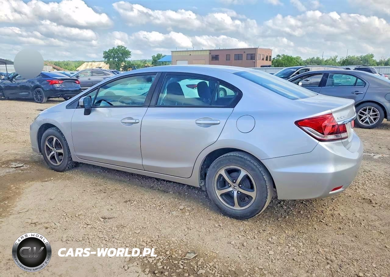 2015 Honda Civic Se VIN:19XFB2F7XFE056662 - 2
