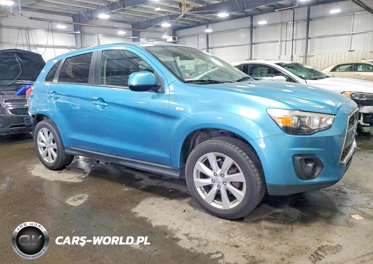 2014 Mitsubishi Outlander Sport Es VIN:4A4AP3AUXEE001906 - 4