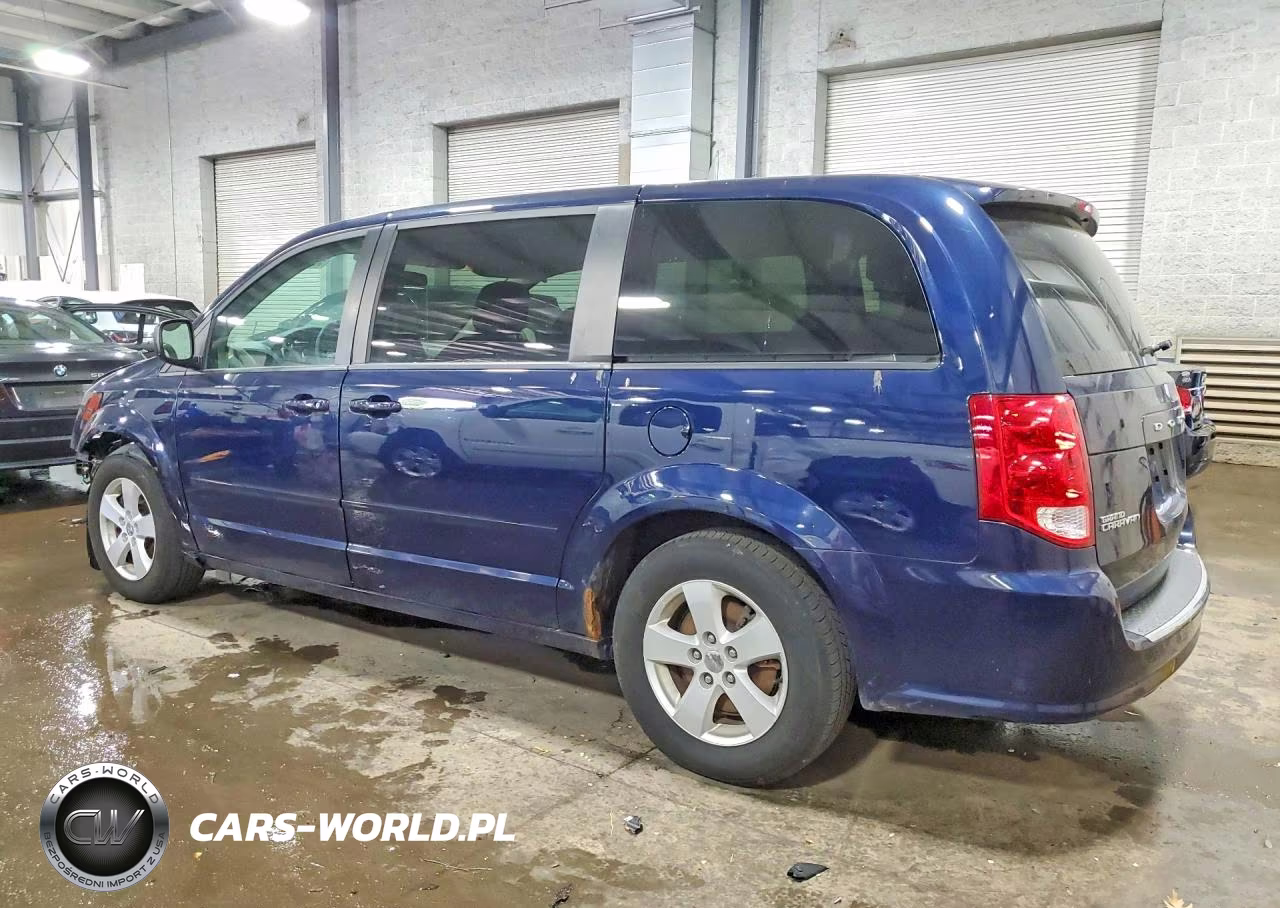 2013 Dodge Grand Caravan Se VIN:2C4RDGBG3DR601638 - 2