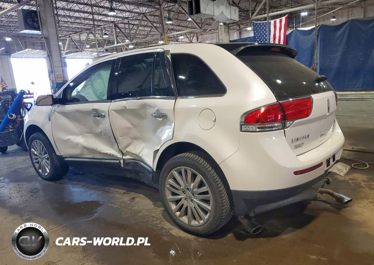 2013 Lincoln Mkx VIN:2LMDJ8JK8DBL10348 - 2