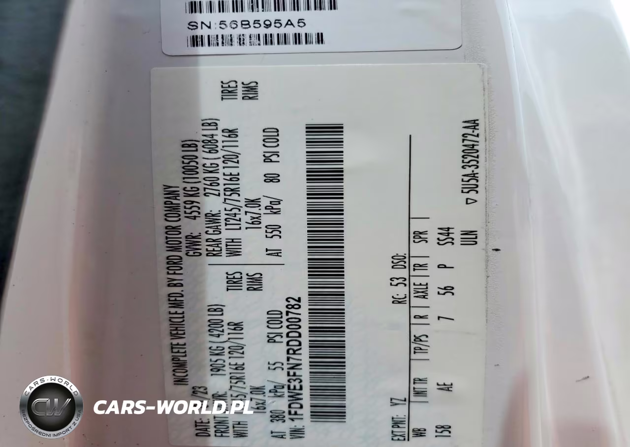 2024 Ford E350 Refrigerated Box Truck VIN:1FDWE3FN7RDD00782 - 12