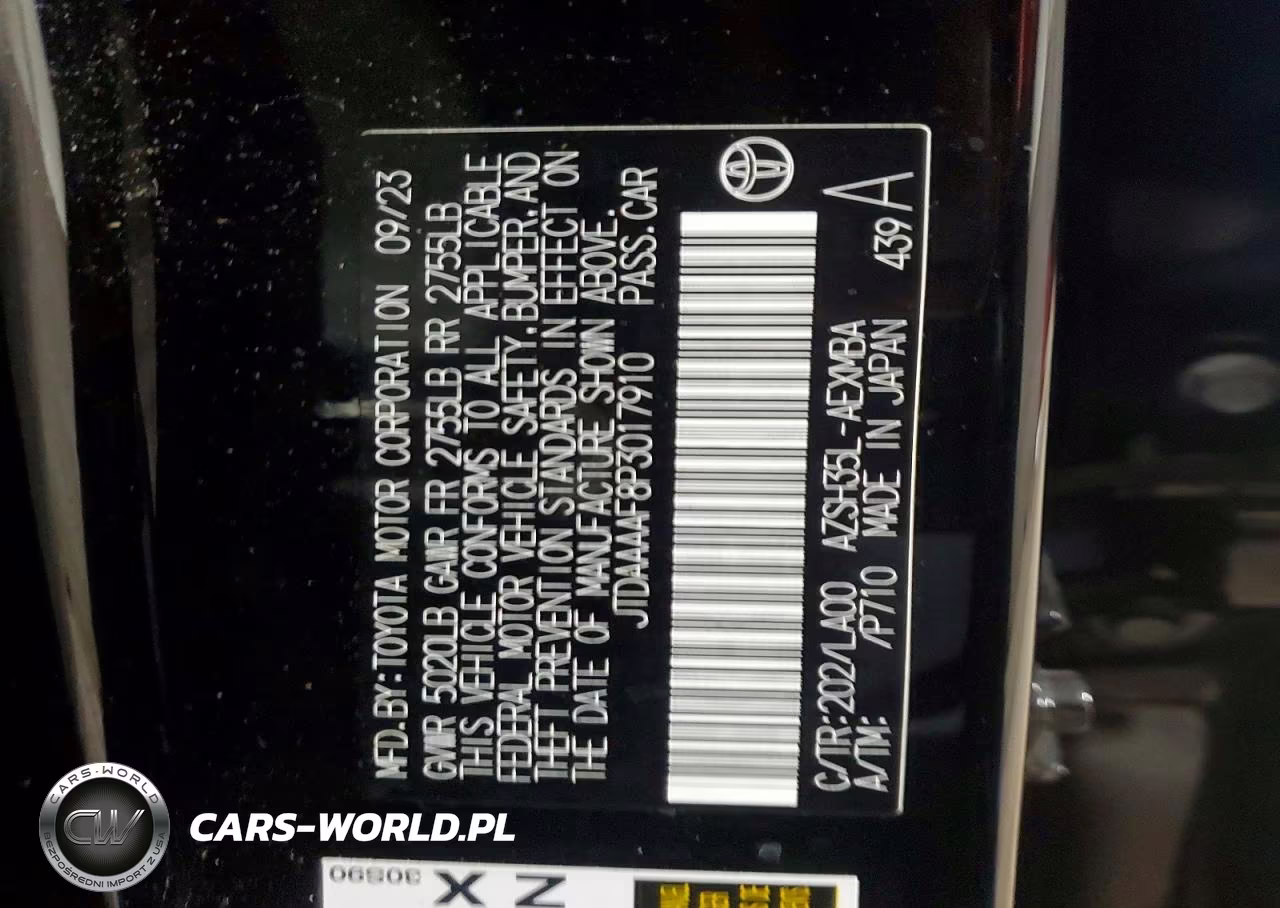 2023 Toyota Crown Limited VIN:JTDAAAAF8P3017910 - 13
