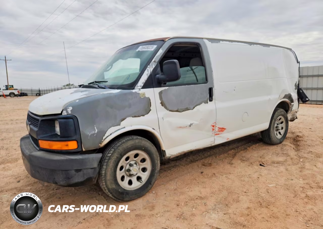 2009 Chevrolet Express G1500 Delivery Van VIN:1GCFH154191177698 - 1