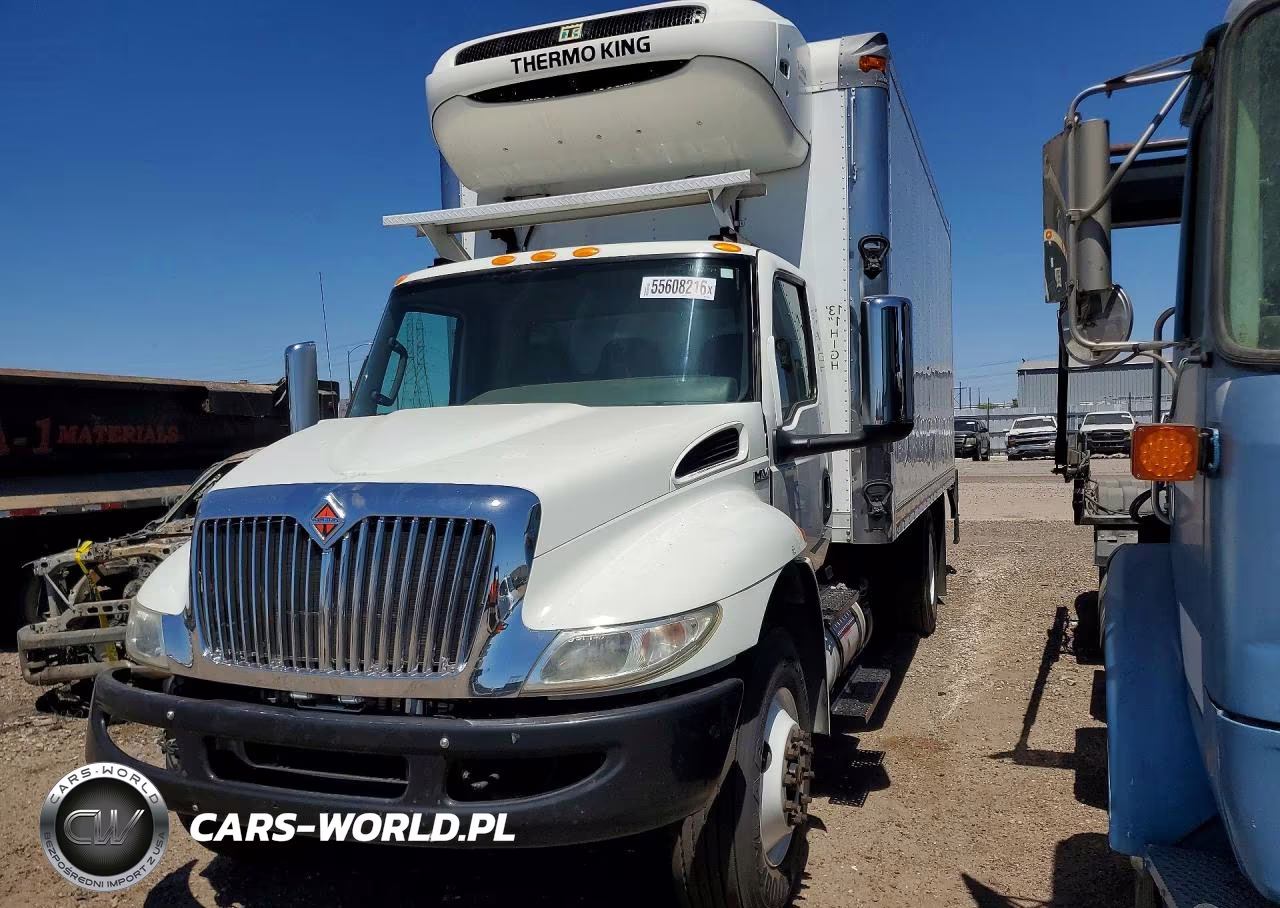 2020 International Mv607 Refrigerated Box Truck