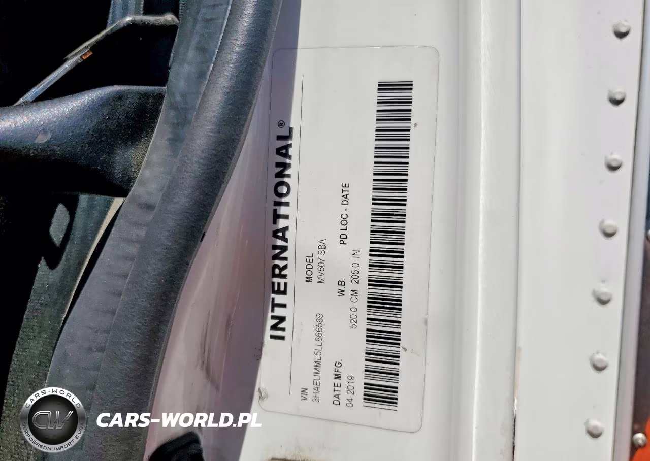 2020 International Mv607 Refrigerated Box Truck VIN:3HAEUMML5LL866589 - 13