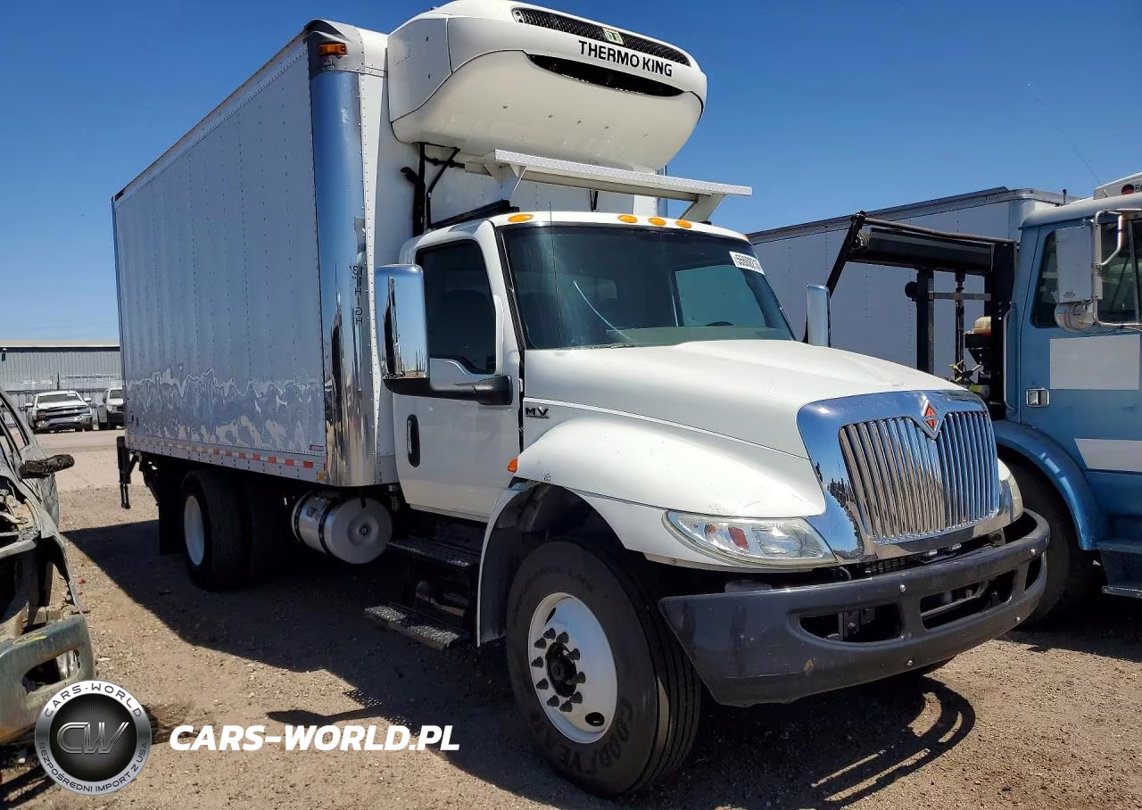 2020 International Mv607 Refrigerated Box Truck VIN:3HAEUMML5LL866589 - 4