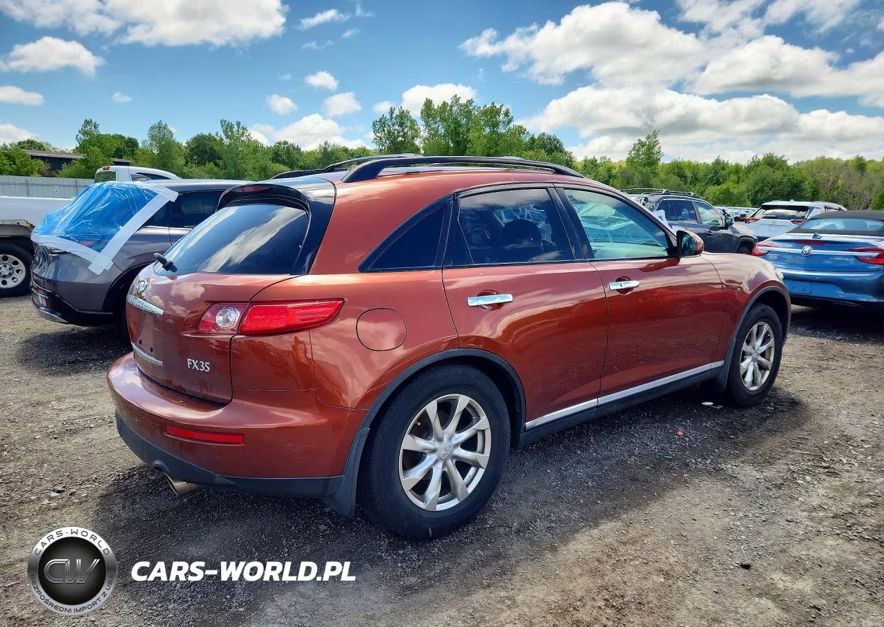2008 Infiniti Fx35 Base VIN:JNRAS08W08X205764 - 3