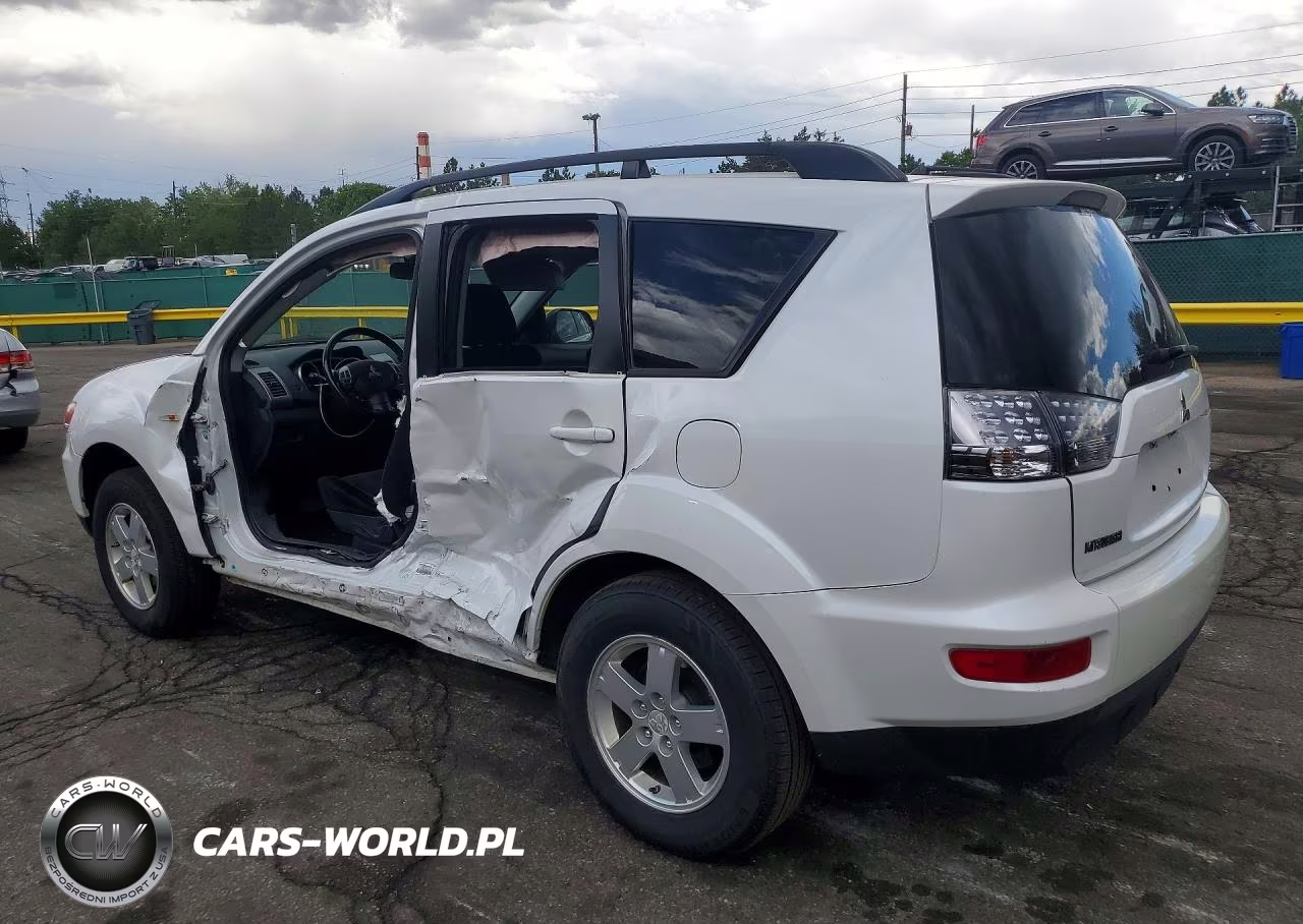 2010 Mitsubishi Outlander Es VIN:JA4AT2AW2AZ007243 - 2