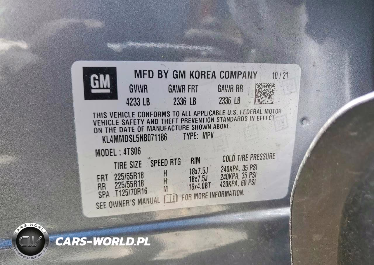 2022 Buick Encore Gx Select VIN:KL4MMDSL5NB071186 - 14