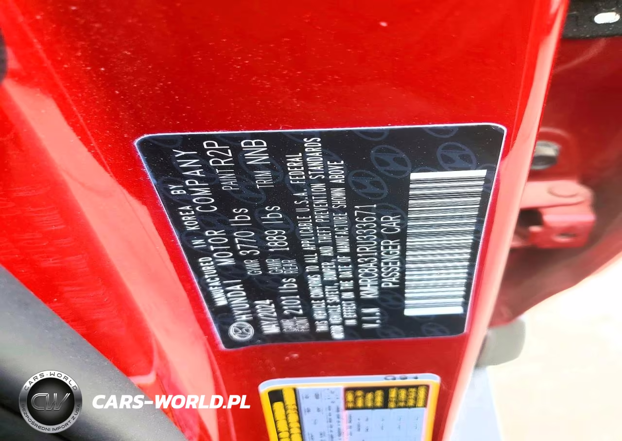 2024 Hyundai Venue Limited VIN:KMHRC8A31RU333671 - 13
