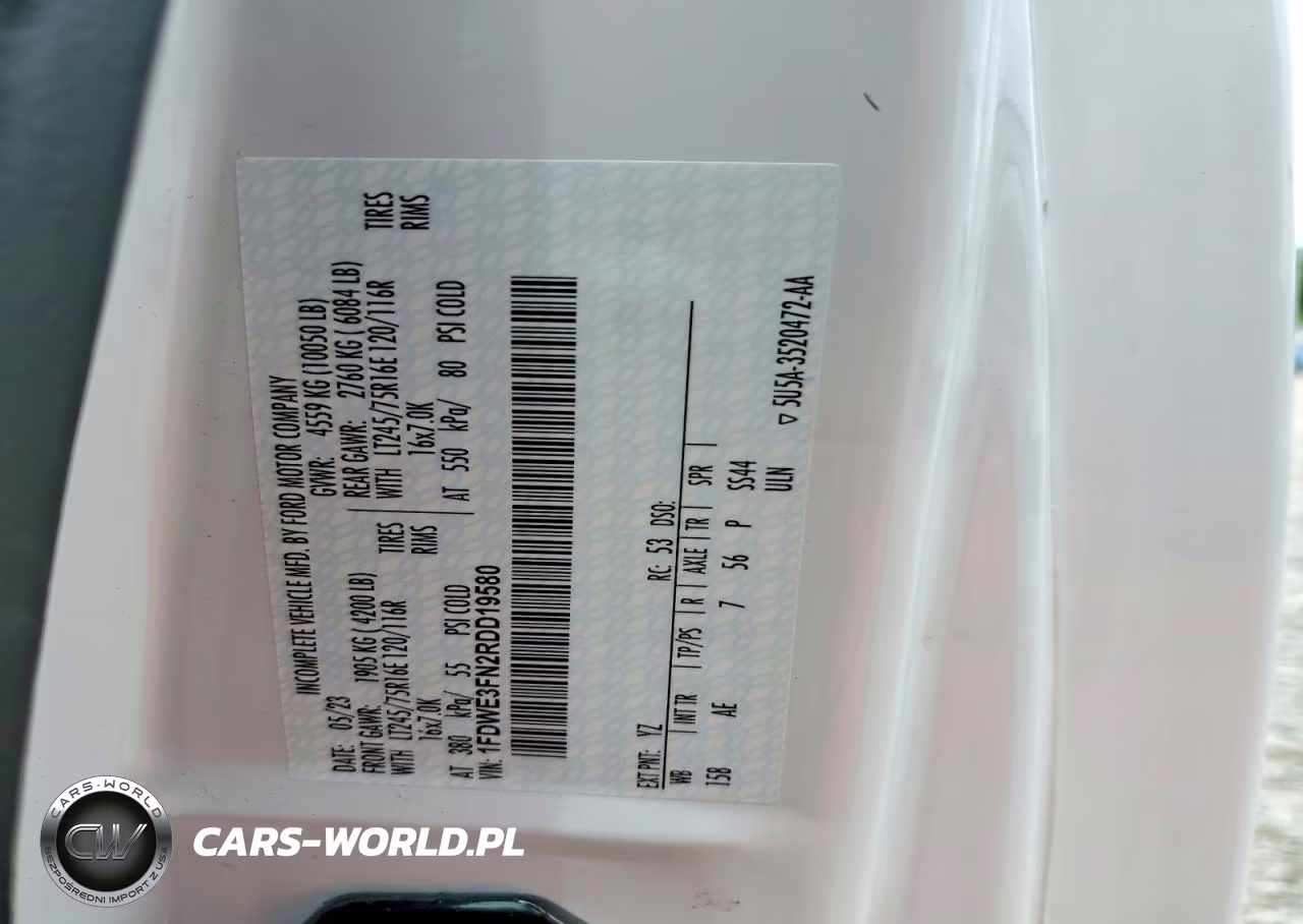2024 Ford E350 Refrigerated Box Truck VIN:1FDWE3FN2RDD19580 - 12