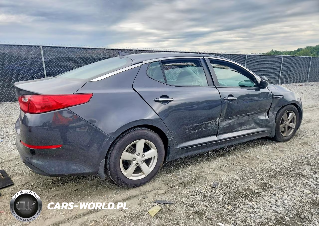 2015 Kia Optima Lx VIN:KNAGM4A71F5640085 - 3