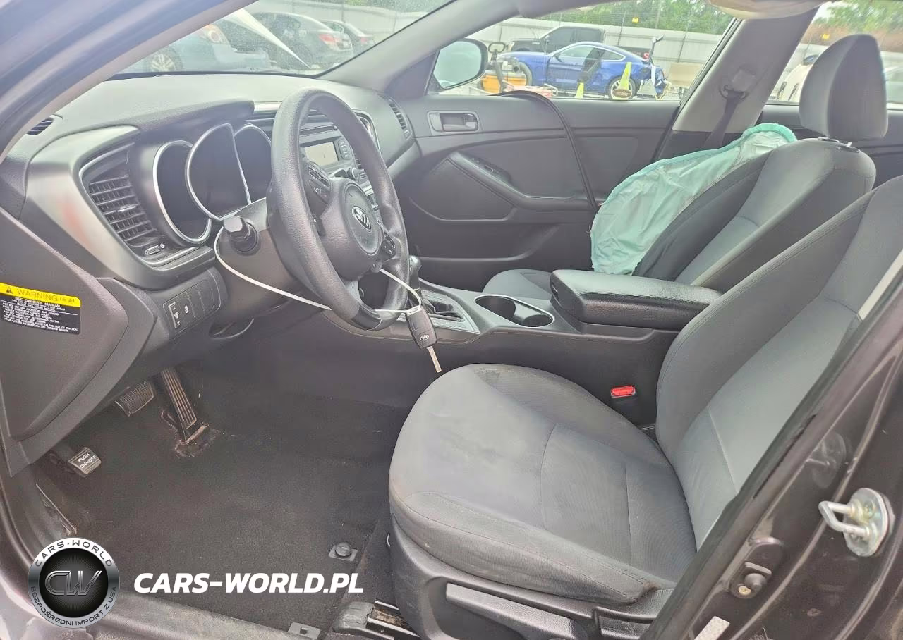 2015 Kia Optima Lx VIN:KNAGM4A71F5640085 - 7