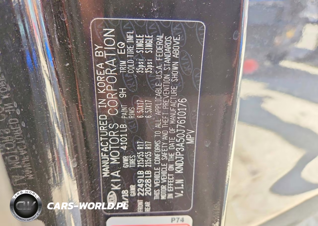 2018 Kia Soul + VIN:KNDJP3A50J7610176 - 13