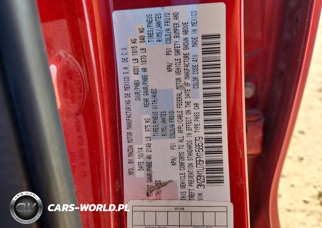 2015 Mazda 3 Sport VIN:3MZBM1U76FM158579 - 12