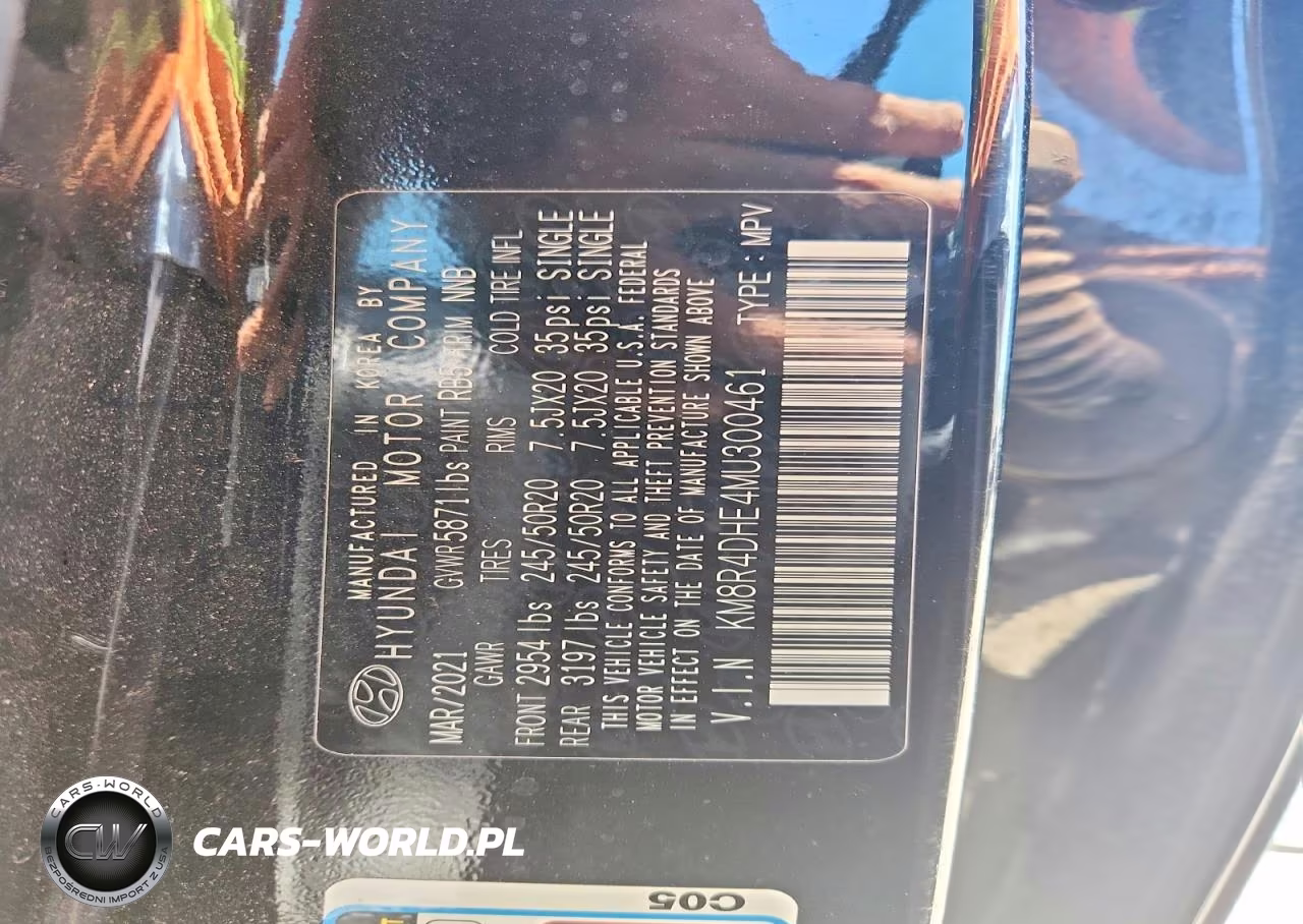 2021 Hyundai Palisade Sel VIN:KM8R4DHE4MU300461 - 12