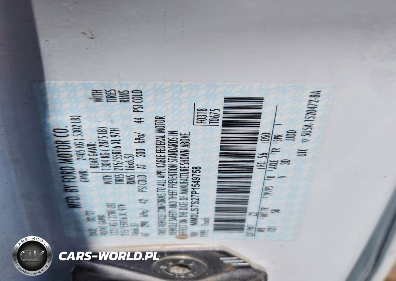 2023 Ford Transit Connect Xl VIN:NM0LS7S27P1549758 - 13