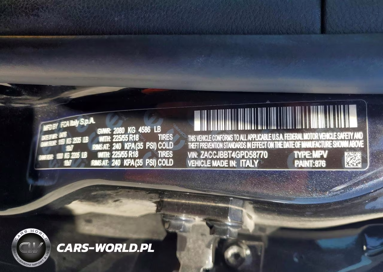 2016 Jeep Renegade Latitude VIN:ZACCJBBT4GPD58770 - 13