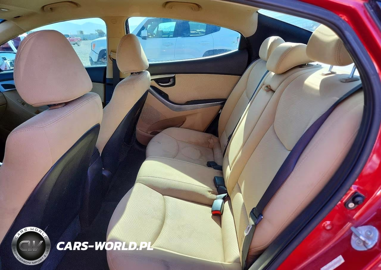 2013 Hyundai Elantra Gls VIN:KMHDH4AE5DU488996 - 10