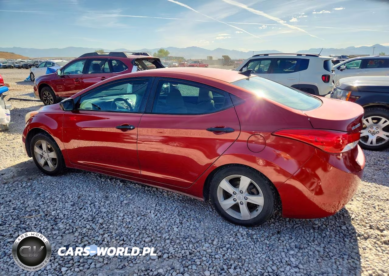 2013 Hyundai Elantra Gls VIN:KMHDH4AE5DU488996 - 2