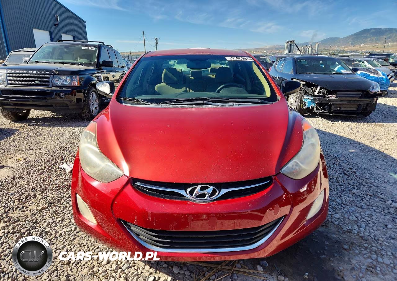 2013 Hyundai Elantra Gls VIN:KMHDH4AE5DU488996 - 5
