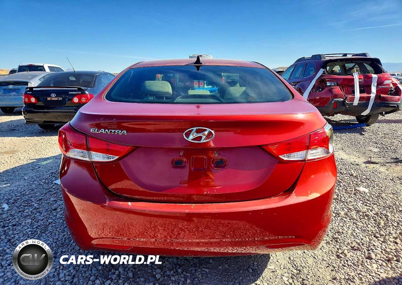 2013 Hyundai Elantra Gls VIN:KMHDH4AE5DU488996 - 6