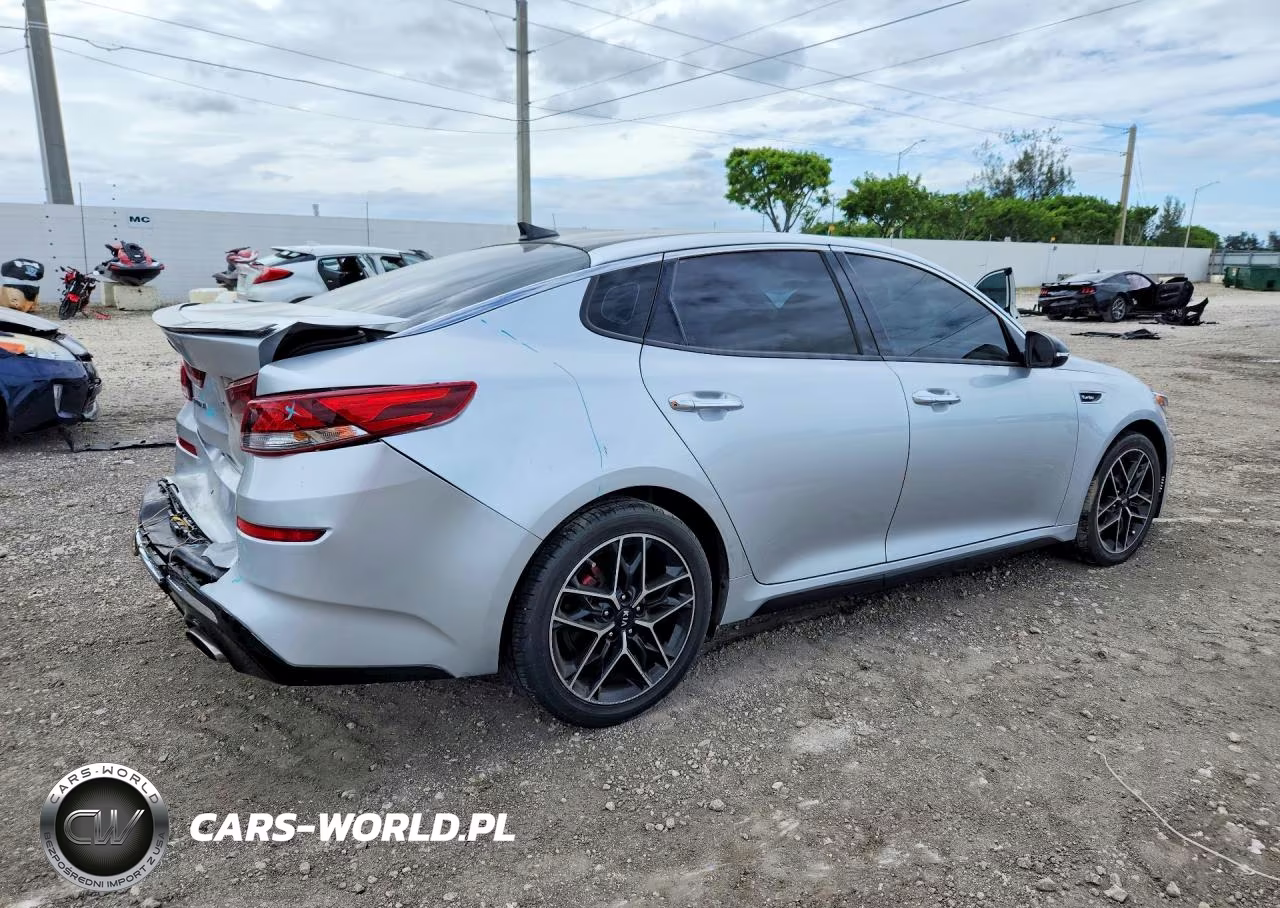2020 Kia Optima Sx VIN:5XXGW4L25LG431227 - 3
