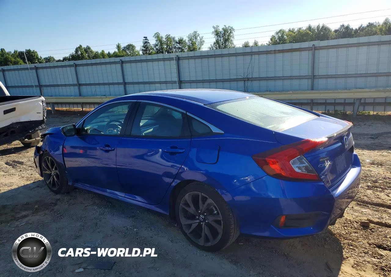 2020 Honda Civic Sport VIN:19XFC2E89LE025227 - 2