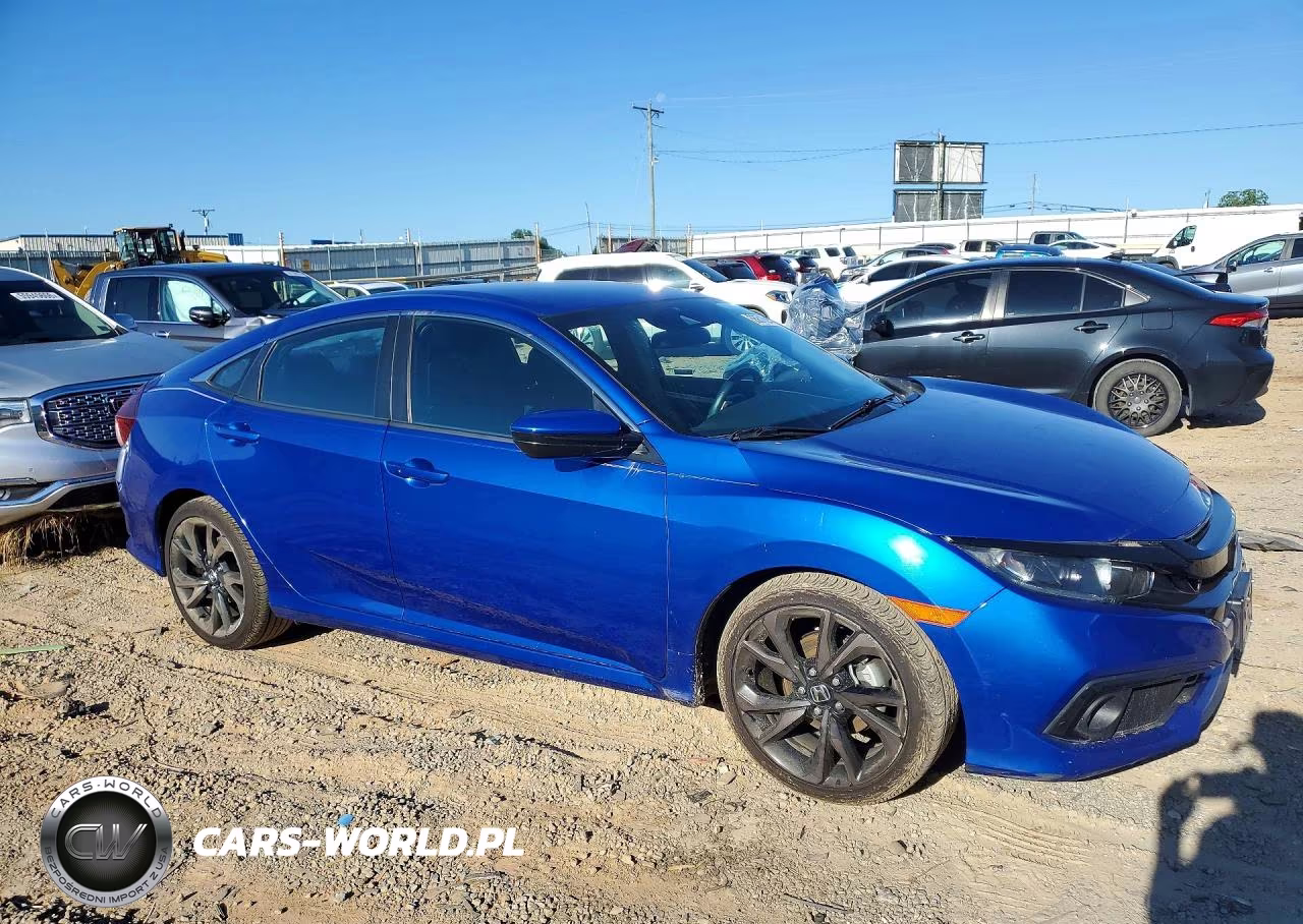 2020 Honda Civic Sport VIN:19XFC2E89LE025227 - 4