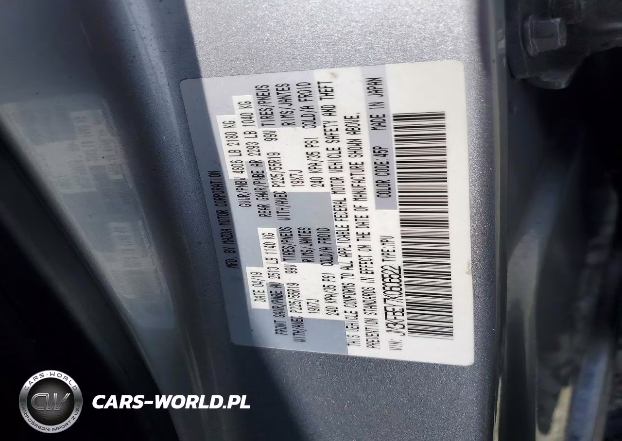 2019 Mazda Cx-5 Signature VIN:JM3KFBEY7K0606522 - 14