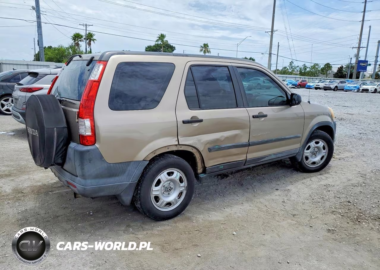 2005 Honda Cr-V Lx VIN:SHSRD78595U338759 - 3