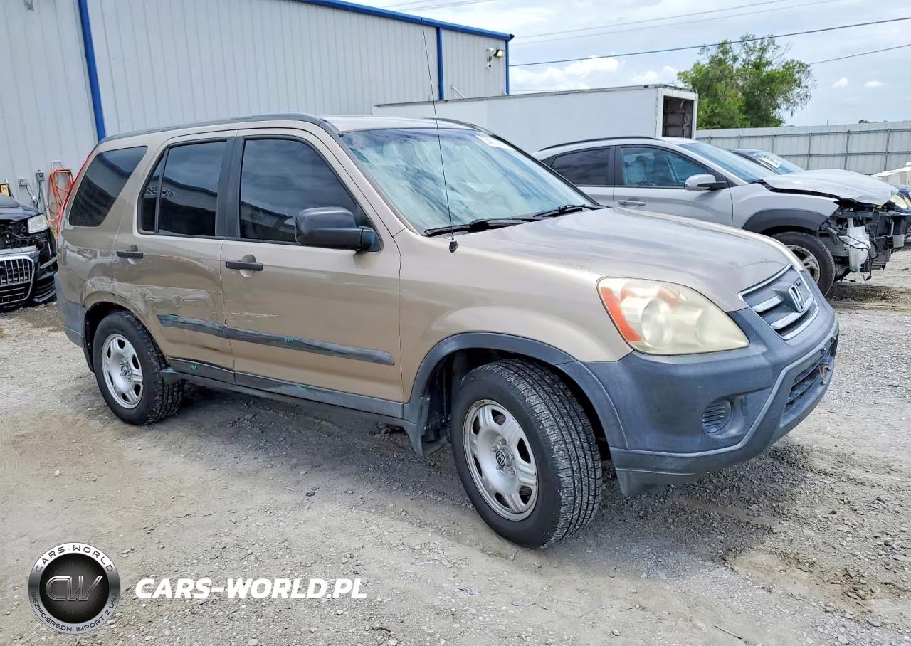 2005 Honda Cr-V Lx VIN:SHSRD78595U338759 - 4