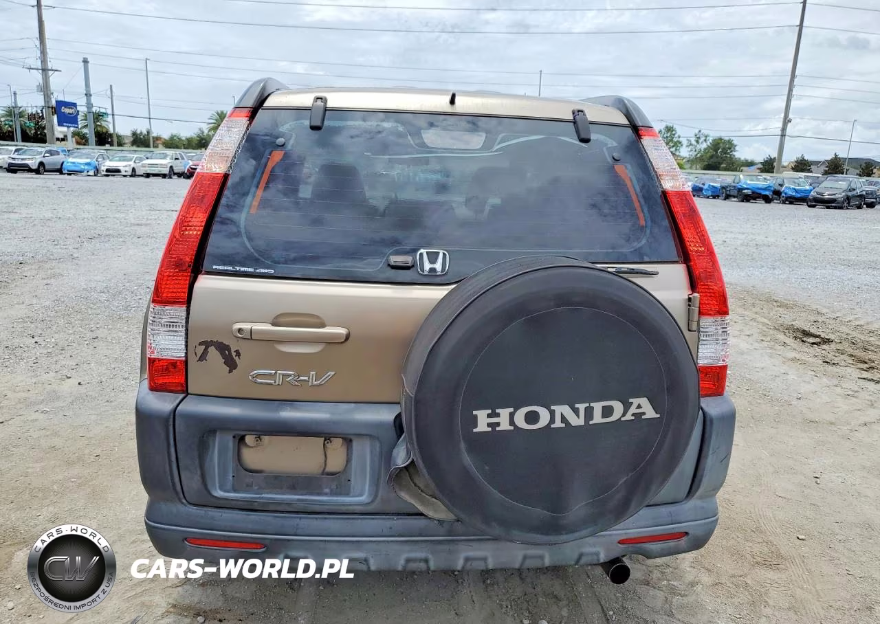 2005 Honda Cr-V Lx VIN:SHSRD78595U338759 - 6