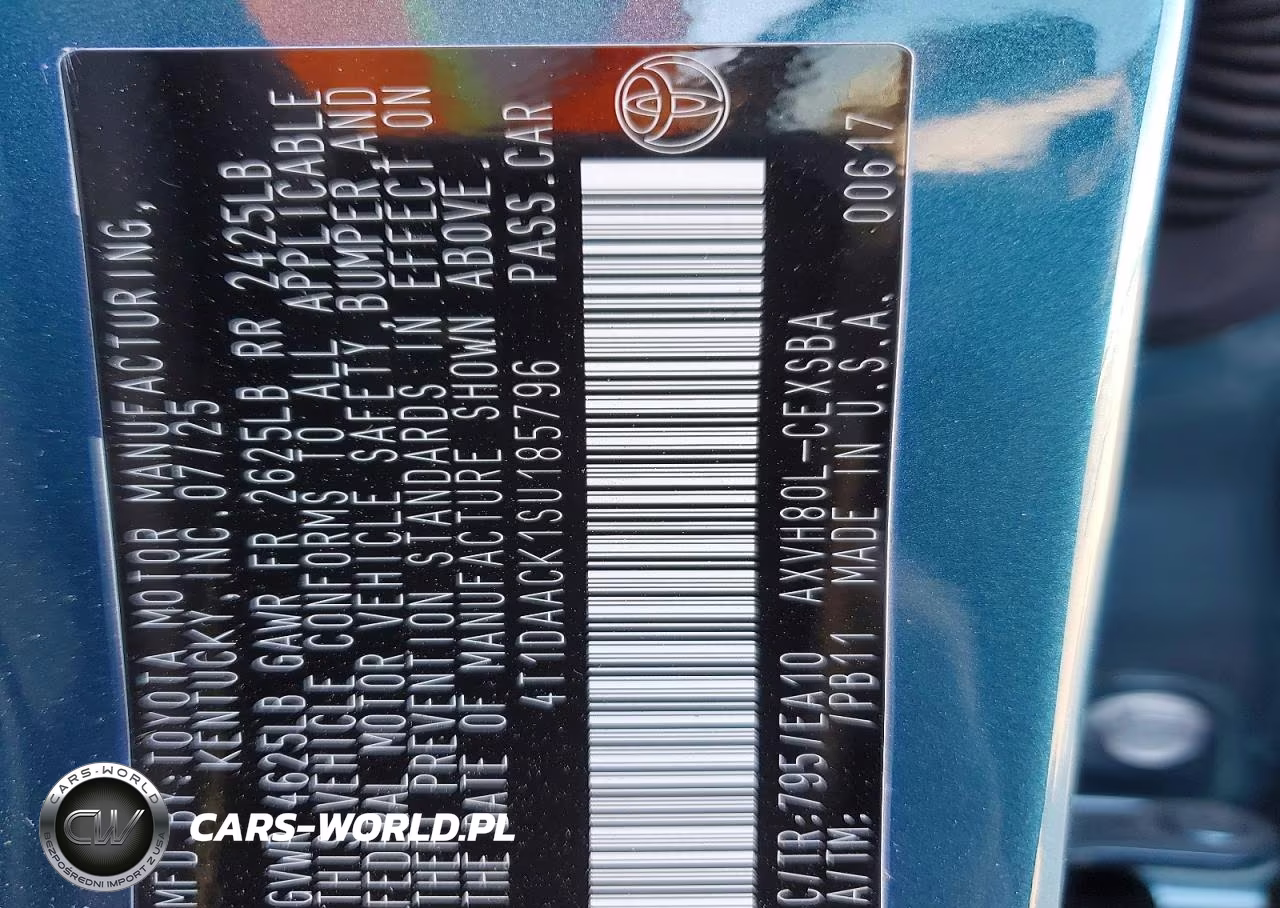 2025 Toyota Camry Se VIN:4T1DAACK1SU185796 - 12