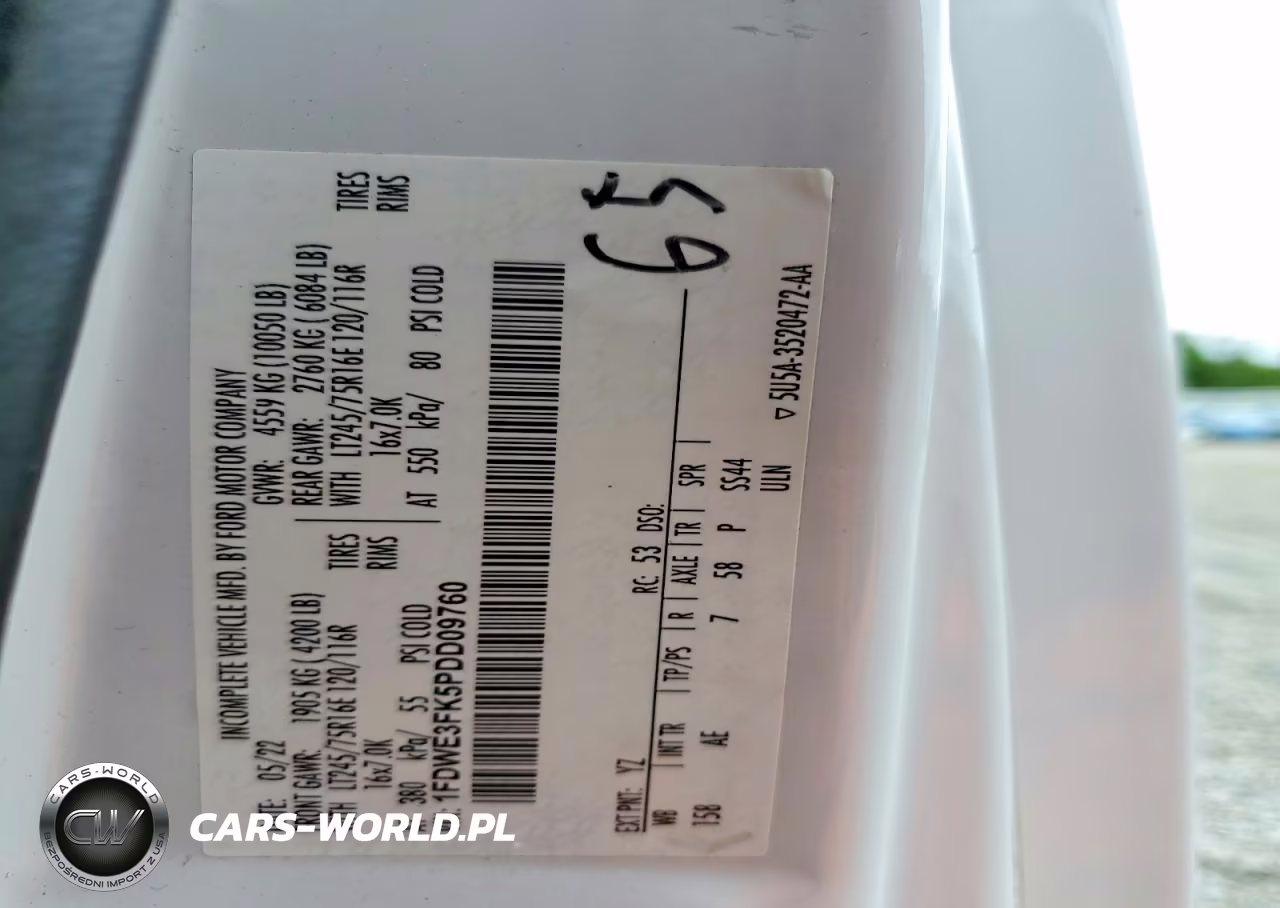 2023 Ford E350 Refrigerated Box Truck VIN:1FDWE3FK5PDD09760 - 12