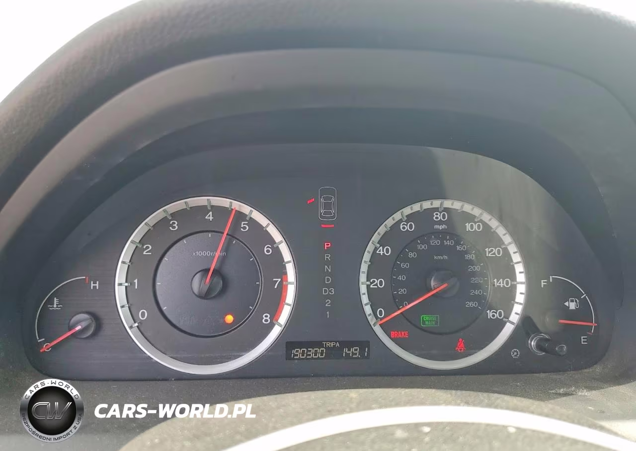 2008 Honda Accord Lxp VIN:JHMCP26468C065815 - 9