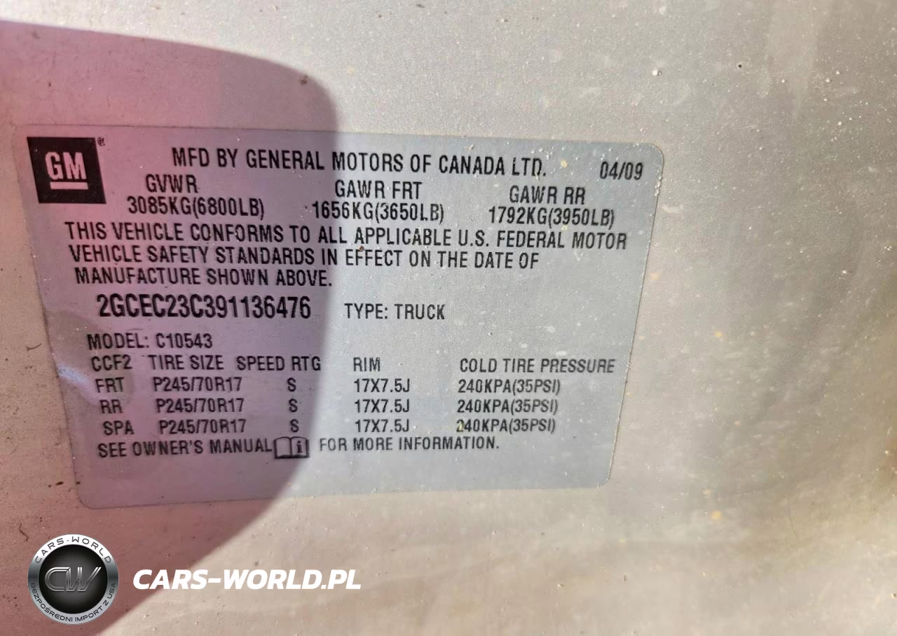 2009 Chevrolet Silverado C1500 Lt VIN:2GCEC23C391136476 - 12