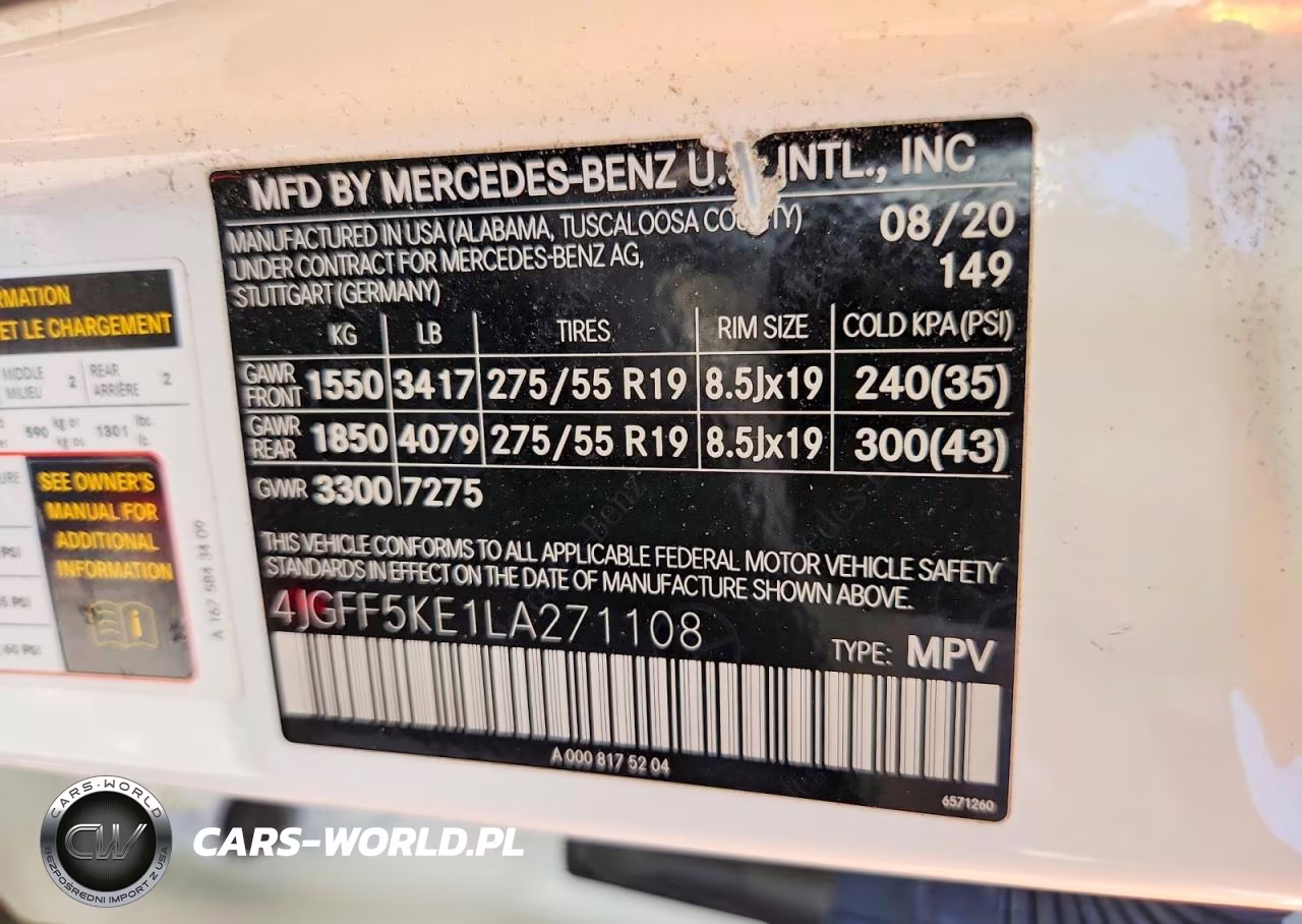 2020 Mercedes-Benz Gls 450 4Matic VIN:4JGFF5KE1LA271108 - 14