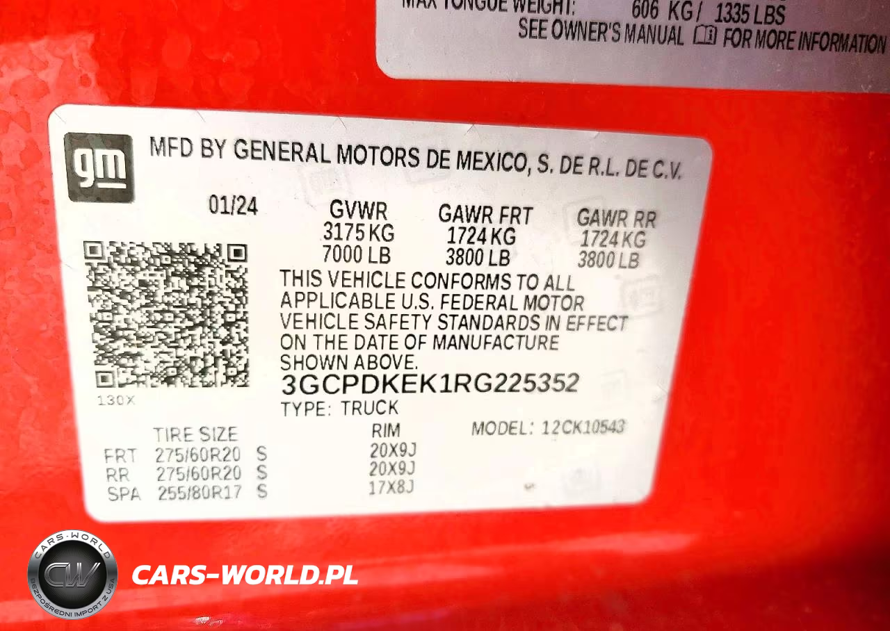 2024 Chevrolet Silverado K1500 Lt-L VIN:3GCPDKEK1RG225352 - 13