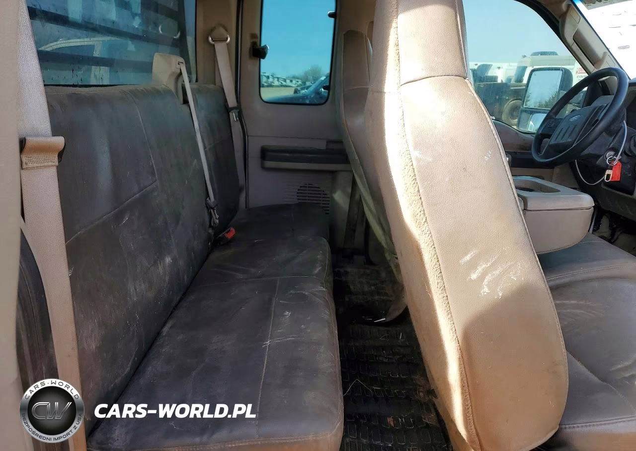 2008 Ford F350 Super Duty Flatbed Truck VIN:1FDWX36Y98EE46677 - 10