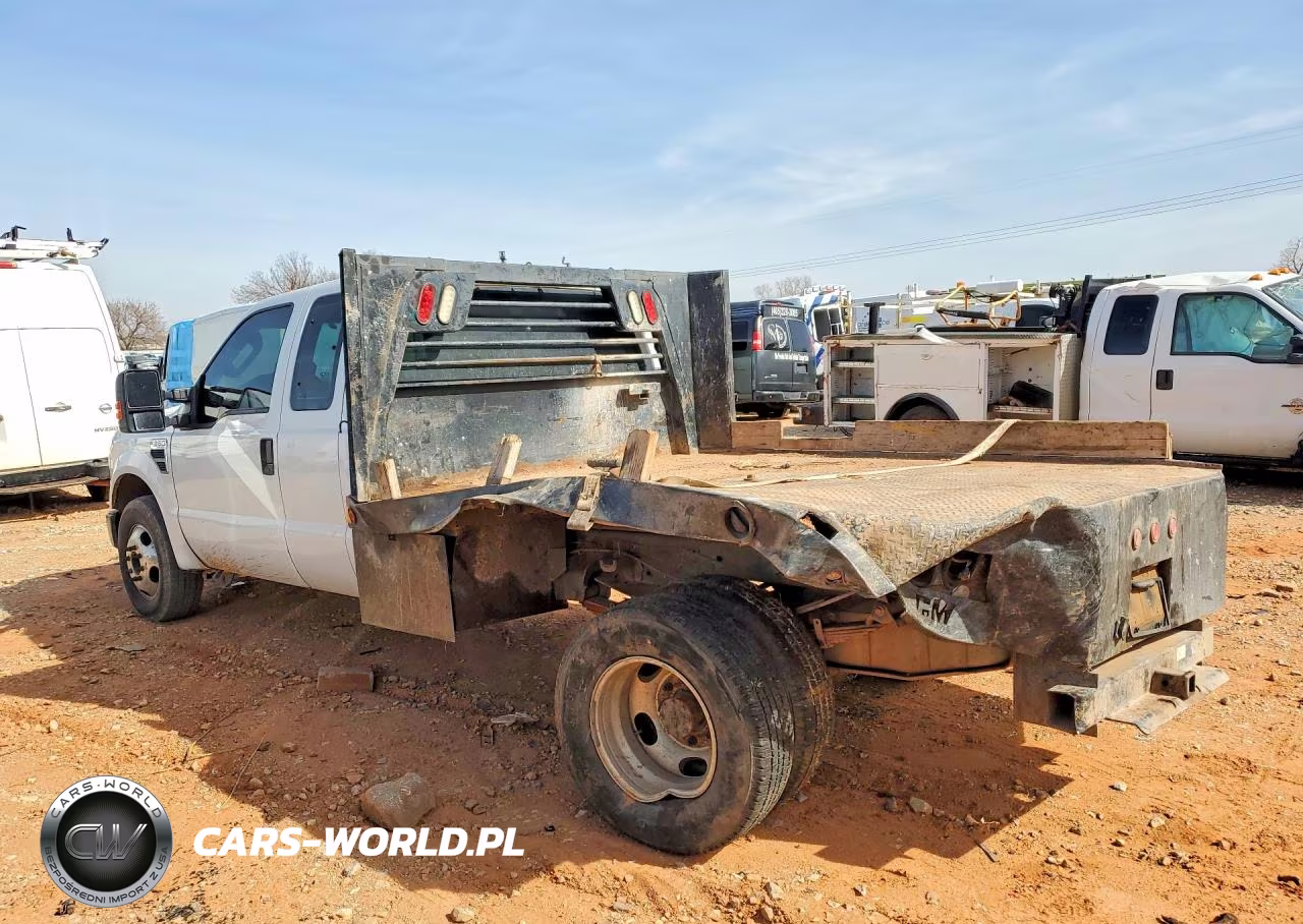 2008 Ford F350 Super Duty Flatbed Truck VIN:1FDWX36Y98EE46677 - 2