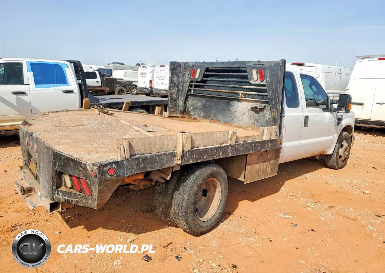 2008 Ford F350 Super Duty Flatbed Truck VIN:1FDWX36Y98EE46677 - 3