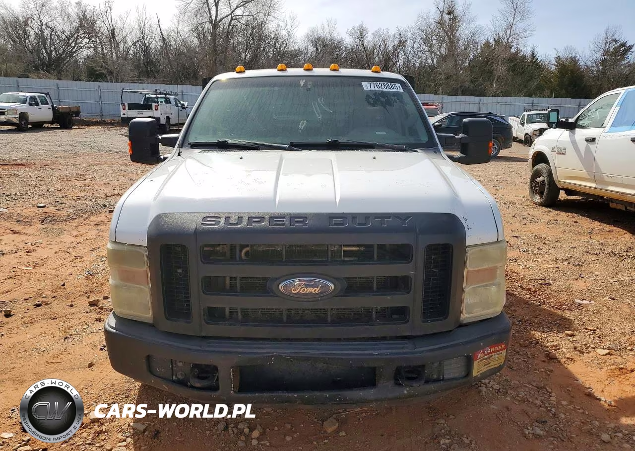 2008 Ford F350 Super Duty Flatbed Truck VIN:1FDWX36Y98EE46677 - 5