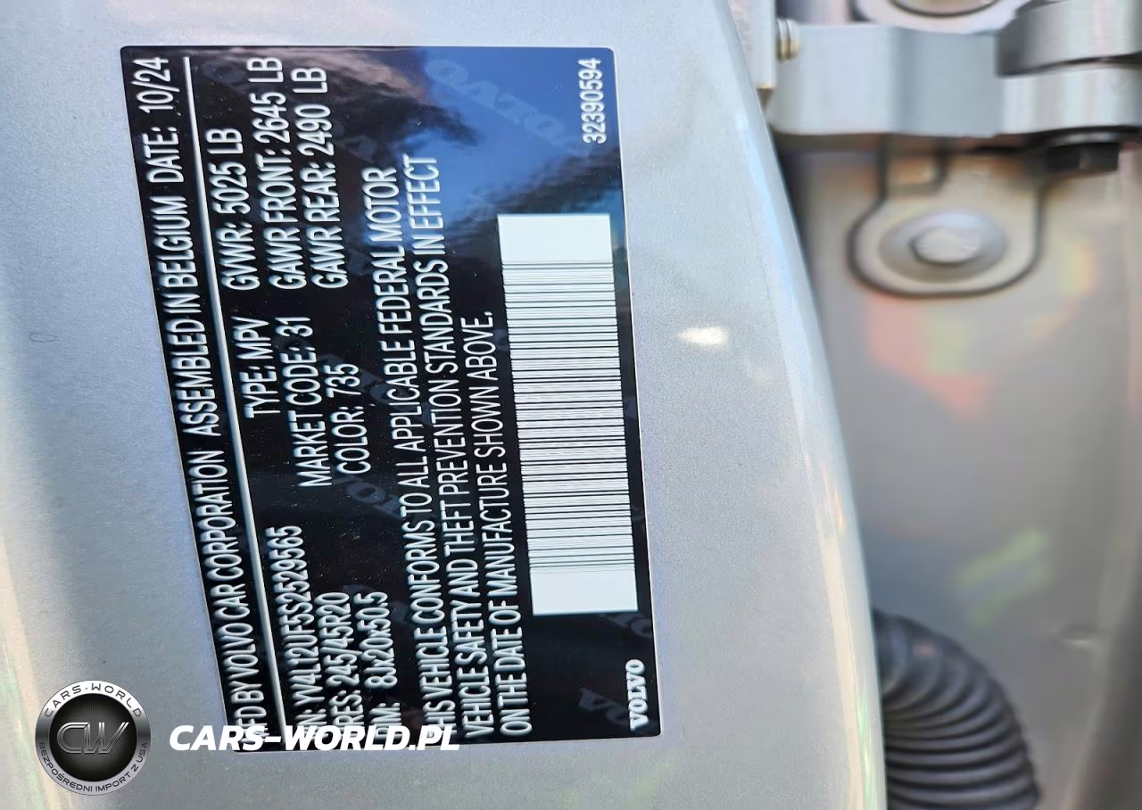 2025 Volvo Xc40 Ultra VIN:YV4L12UF5S2529565 - 14