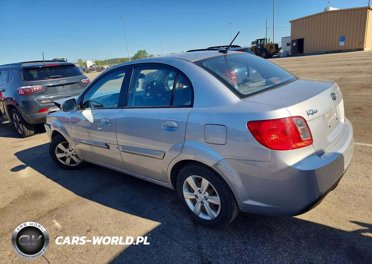 2011 Kia Rio Lx VIN:KNADH4A39B6921267 - 2